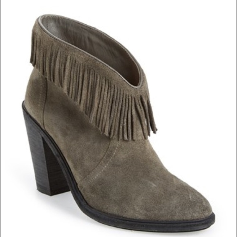 Joie Loren Fringe Booties